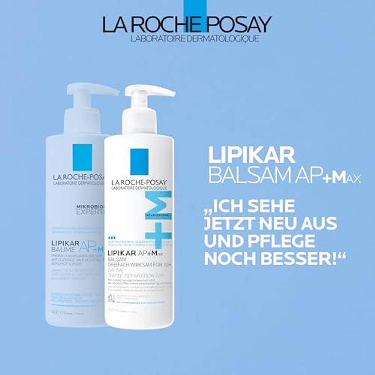 La Roche-Posay Lipikar Balsem AP+Max Bodylotion 400 ml - 3-pack