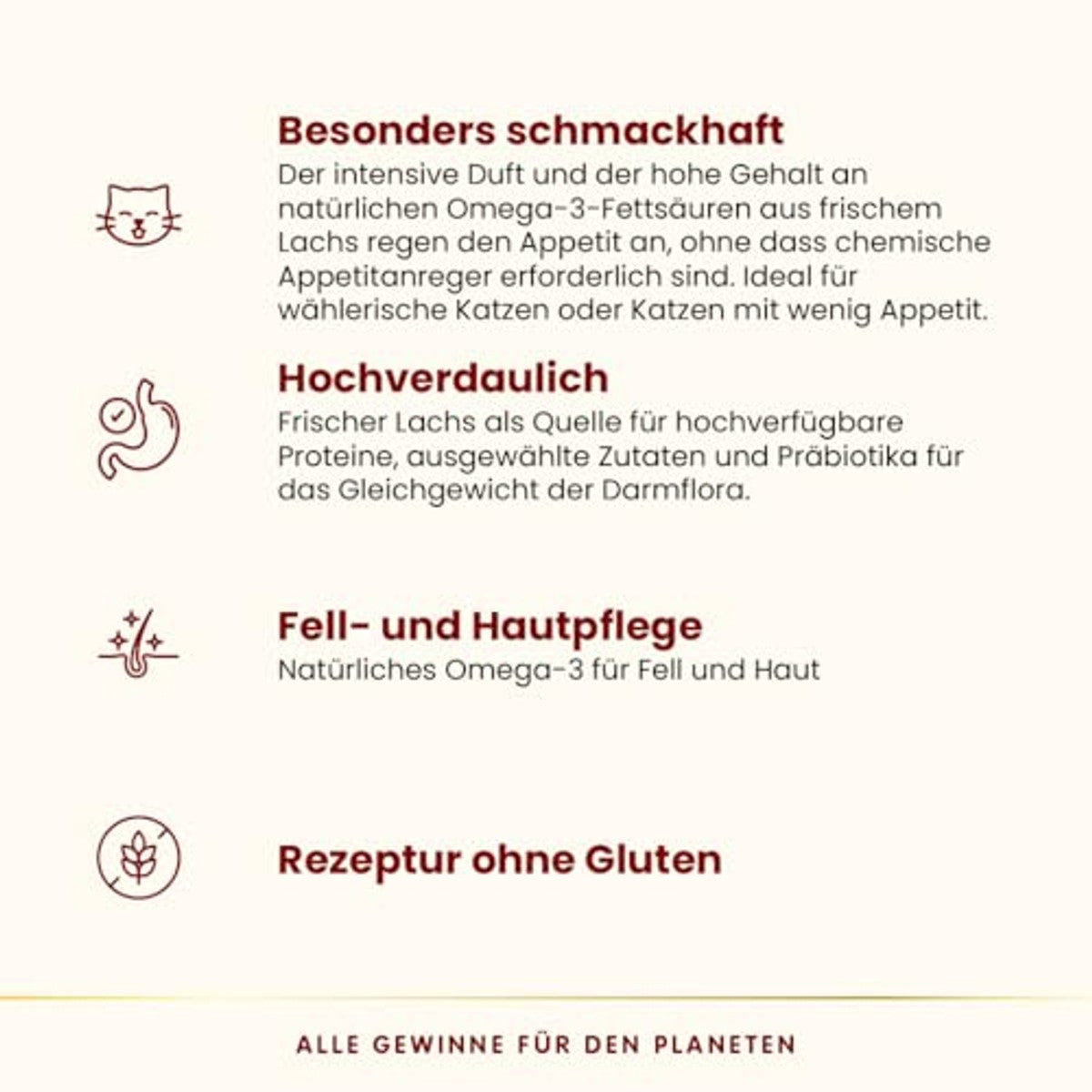Almo Nature HFC Our Best - Highly Appetizing Droogvoer voor katten, verse zalm, levensmiddelenkwaliteit, glutenvrij, monoproteïne, zeer lekker, 1,2 kg – almo nature
