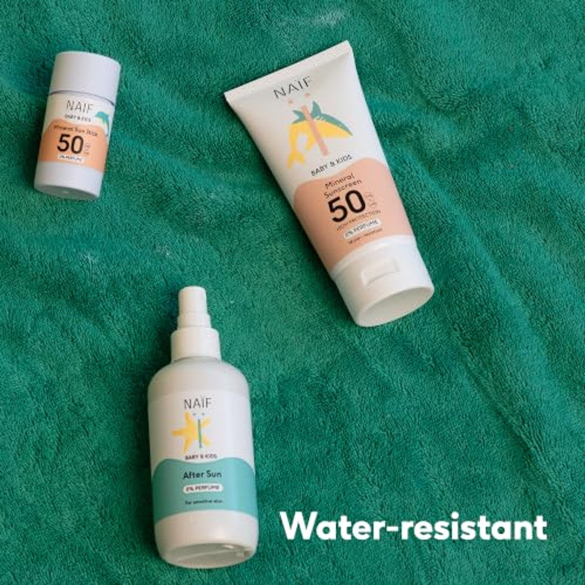 Naïf Minerale Zonnebrandcrème SPF 50 3 x 30 ml - Voordeelverpakking