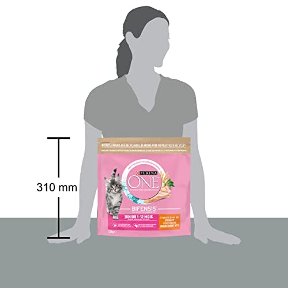 Purina One Kroketten voor katten, kenmerk van het dier te kiezen, 1,5 & Nbsp; Kg&Nbsp; & Nbsp; 6& Nbsp; verpakkingen (9& Nbsp; kg); 1,5 kg – PURINA ONE