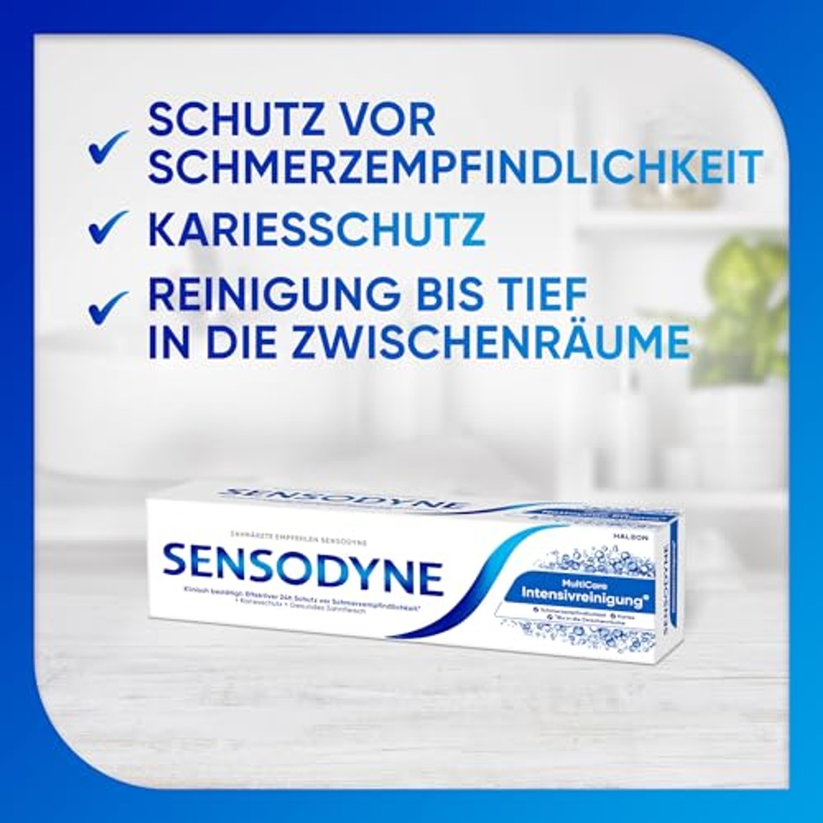 Sensodyne MultiCare Intensieve Reiniging Tandpasta 75ml (4 stuks) – Sensodyne