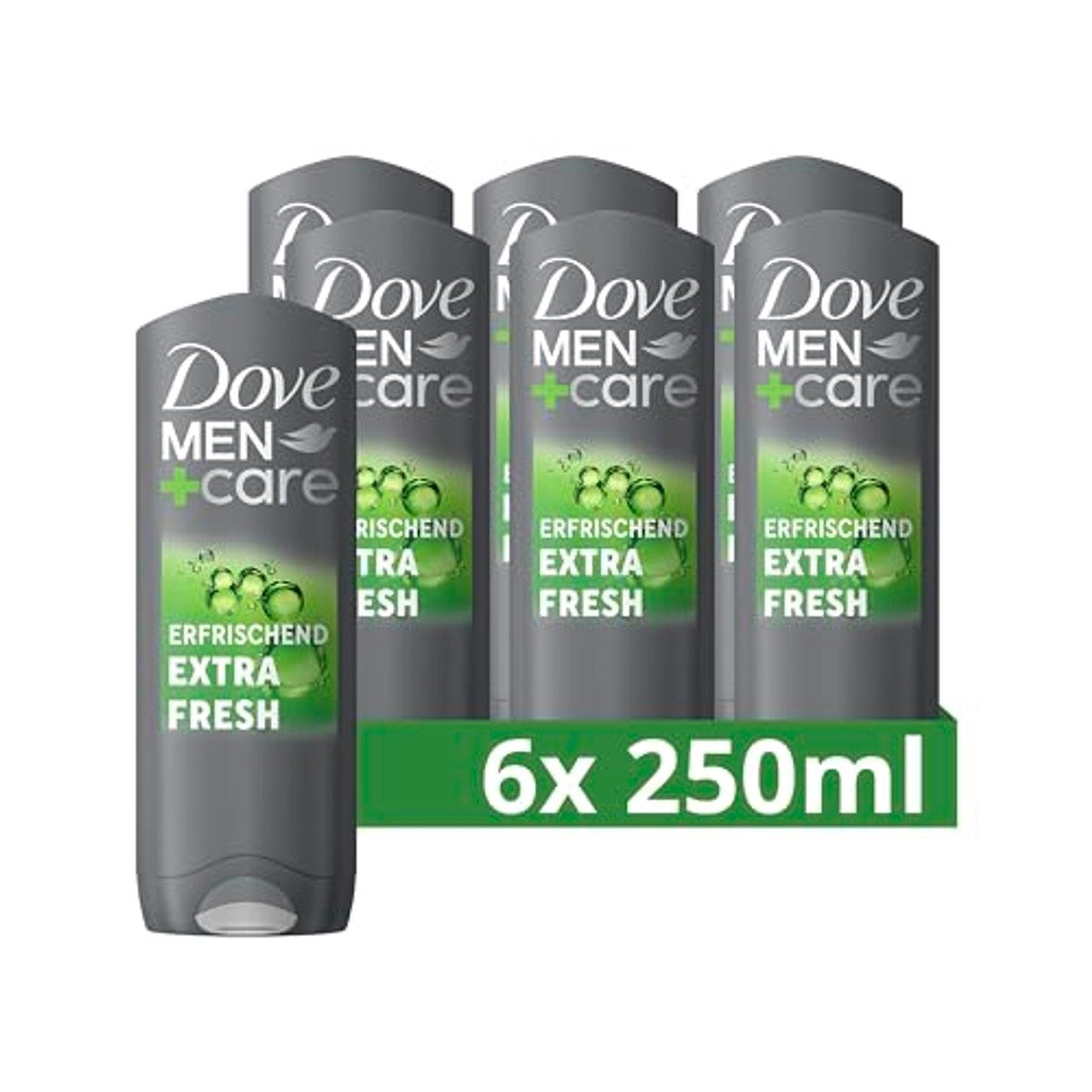 Dove Men+Care Extra Fresh 3-in-1 douchegel 6 x 250 ml – Dove Men + Care