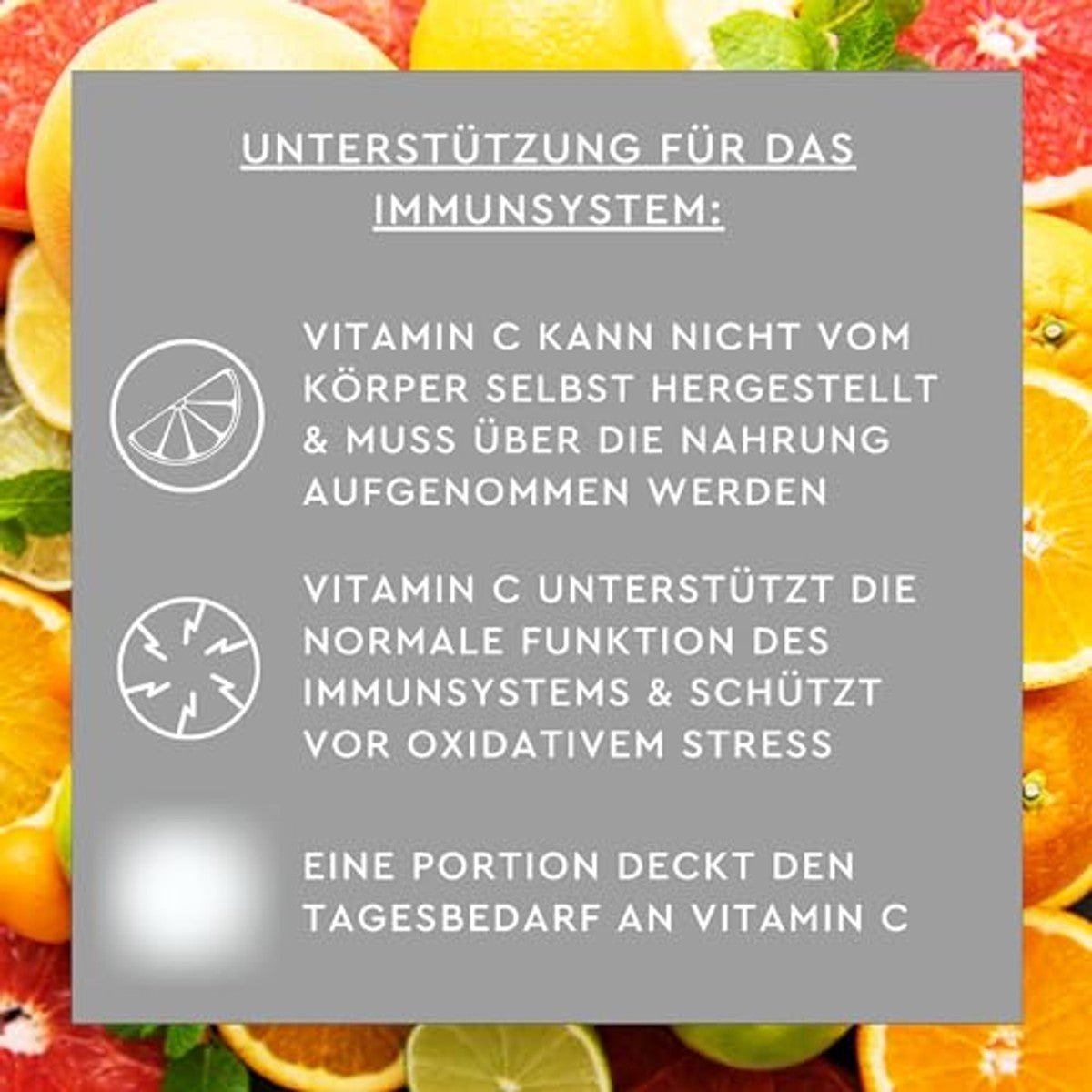 Sunlife Vitamine C-poeder Citroensmaak 100 g - 3-pack