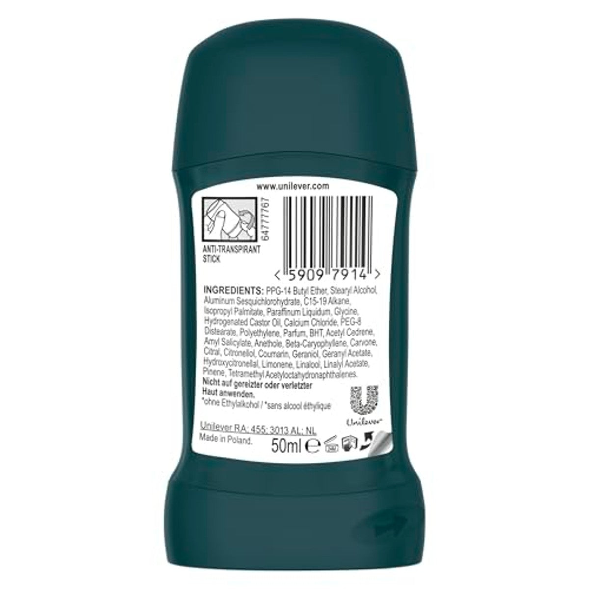 Rexona Men Nonstop Protection Cobalt Dry Deostick 6 x 50 ml - Voordeelverpakking