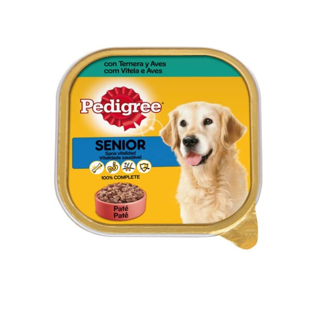 Pedigree Nat hondenvoer paté kalfsvlees en gevogelte 20 x 300 g - 3-pack