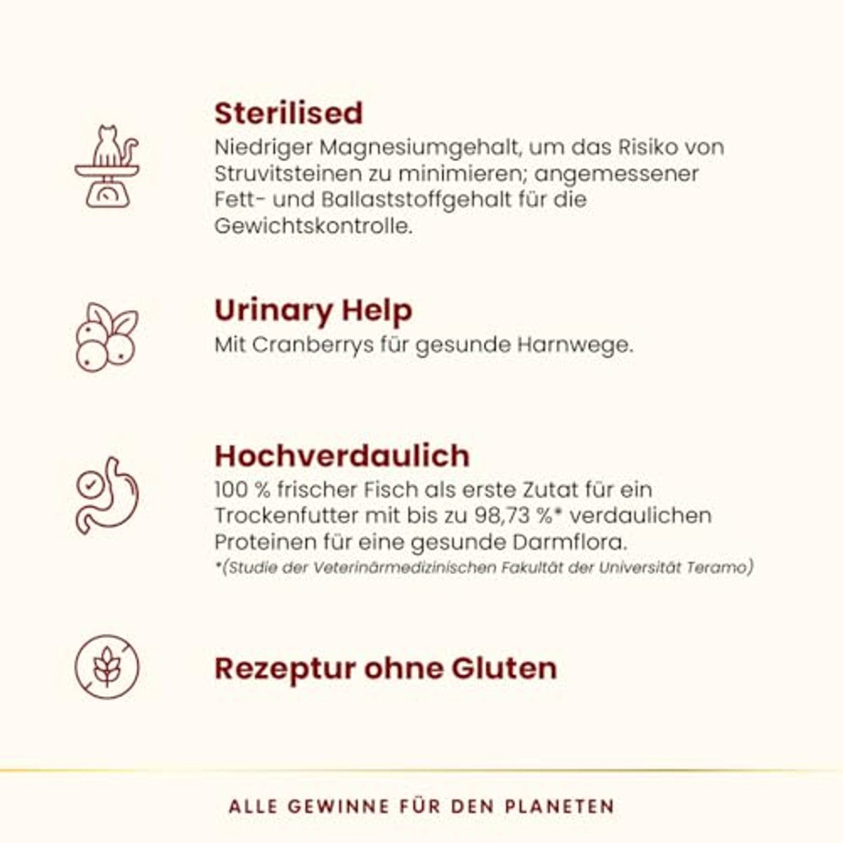 Almo Nature HFC Our Best Adult Gesteriliseerd Zeebaars en Zeebrasem 300 g - 3-pack