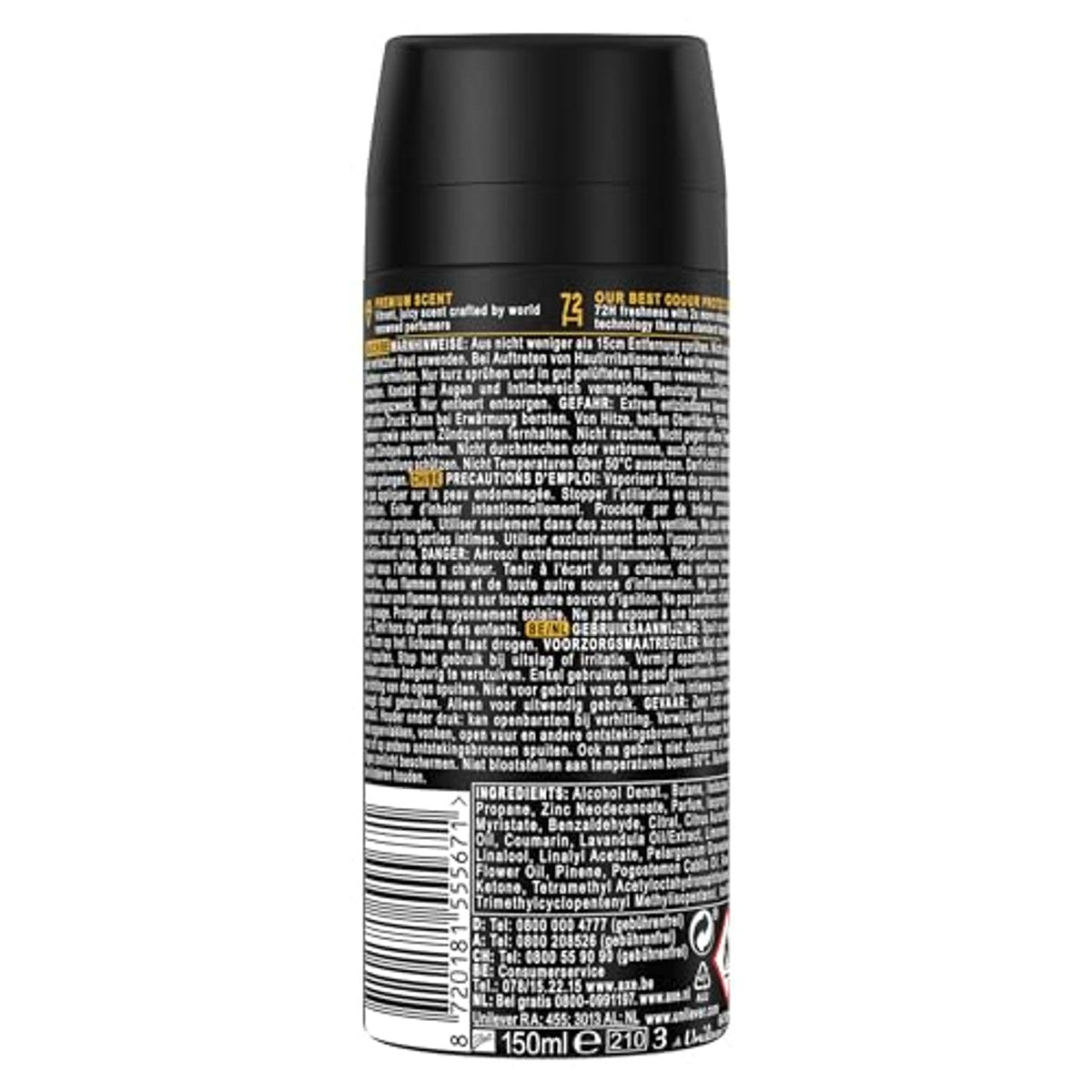 Axe Premium Bodyspray Peach Infusion 150 ml (2 stuks) – Axe
