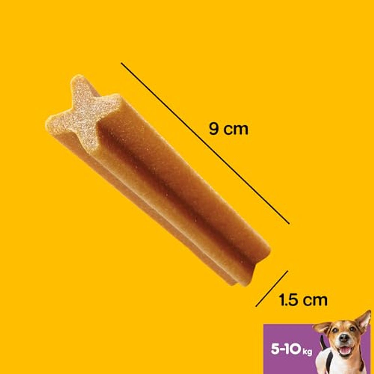 Pedigree Dentastix hondensnack kip kleine hond 5-10 kg 105 stuks - 6-pack