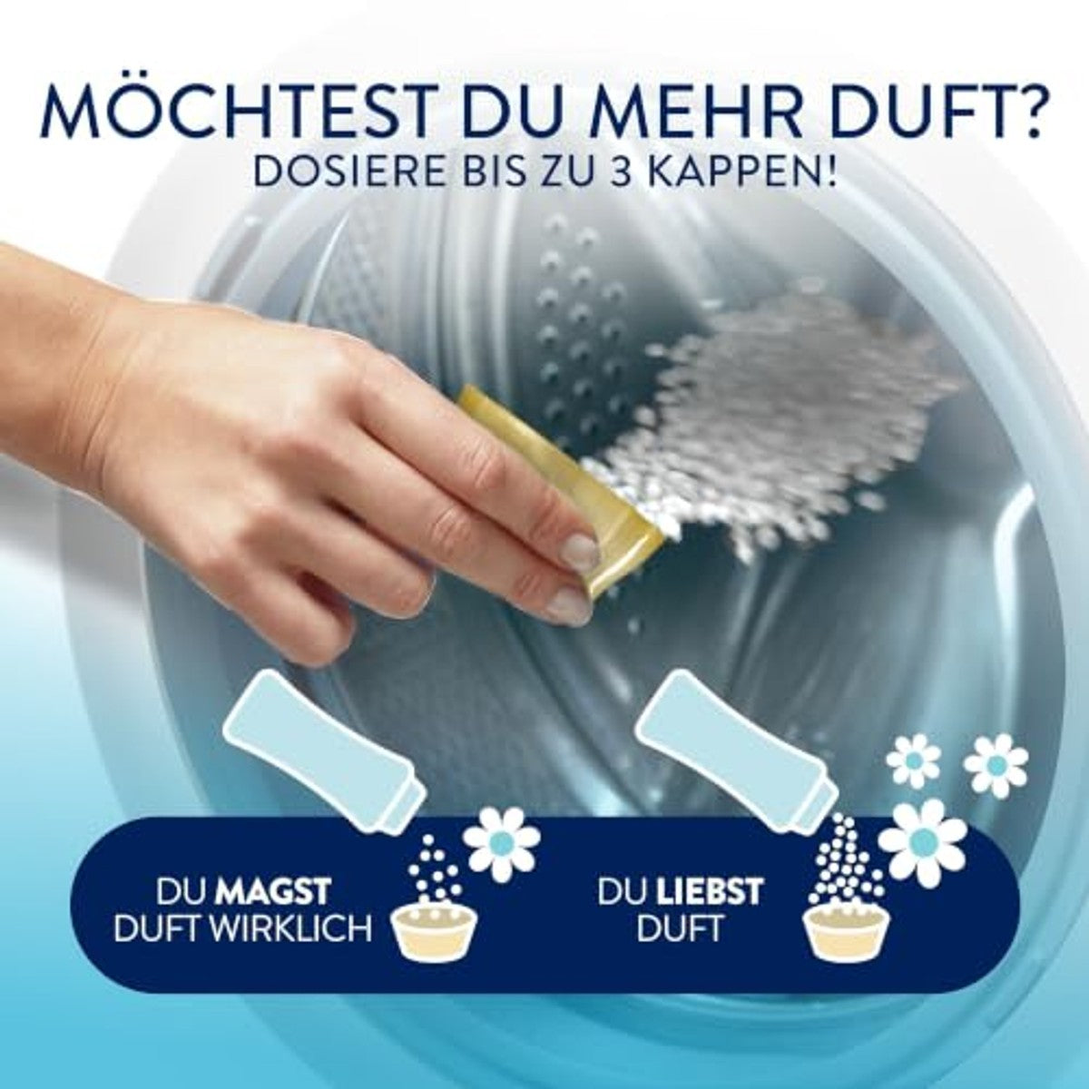 Lenor Light Wasparfum Frisse Katoenbloesem 495 g (2 stuks) – Lenor