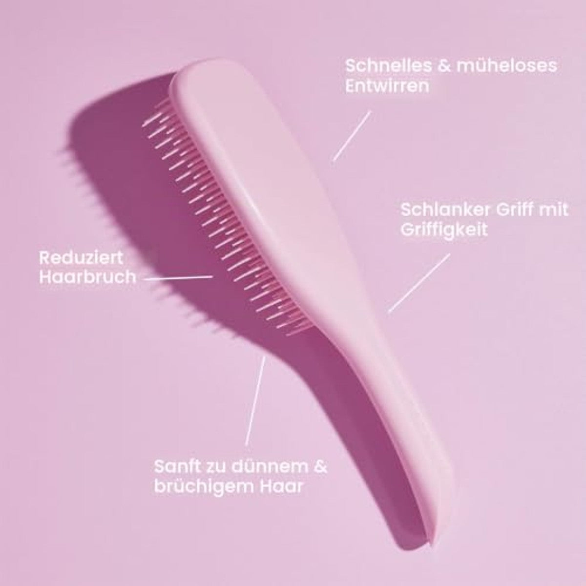 Tangle Teezer The Wet Detangler Haarborstel Fijn Haar Jade Lagoon - 6-pack