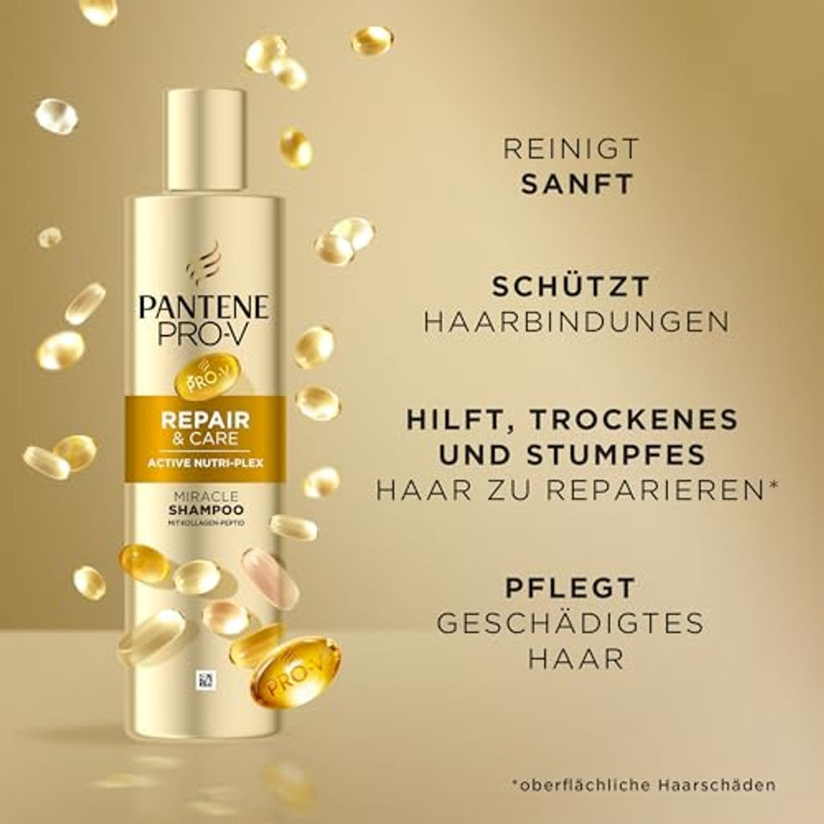 Pantene Pro-V Repair & Care Shampoo 6 x 250 ml - Voordeelverpakking