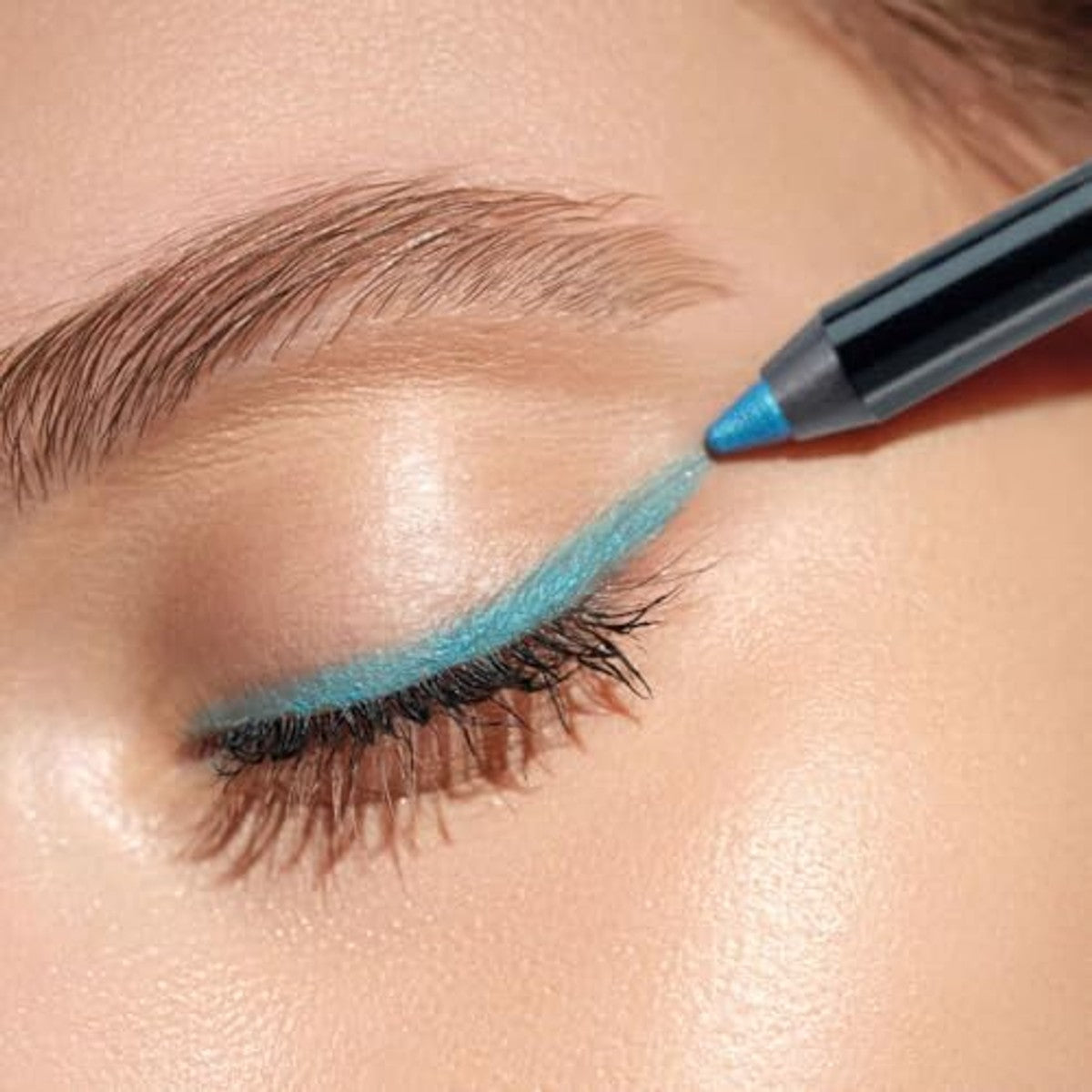 ARTDECO Metallic eyeliner, langdurig | Metallic afwerking, veeg- en waterbestendig, soepel bij het aanbrengen door geltextuur, 1 x 1,2 g – Artdeco