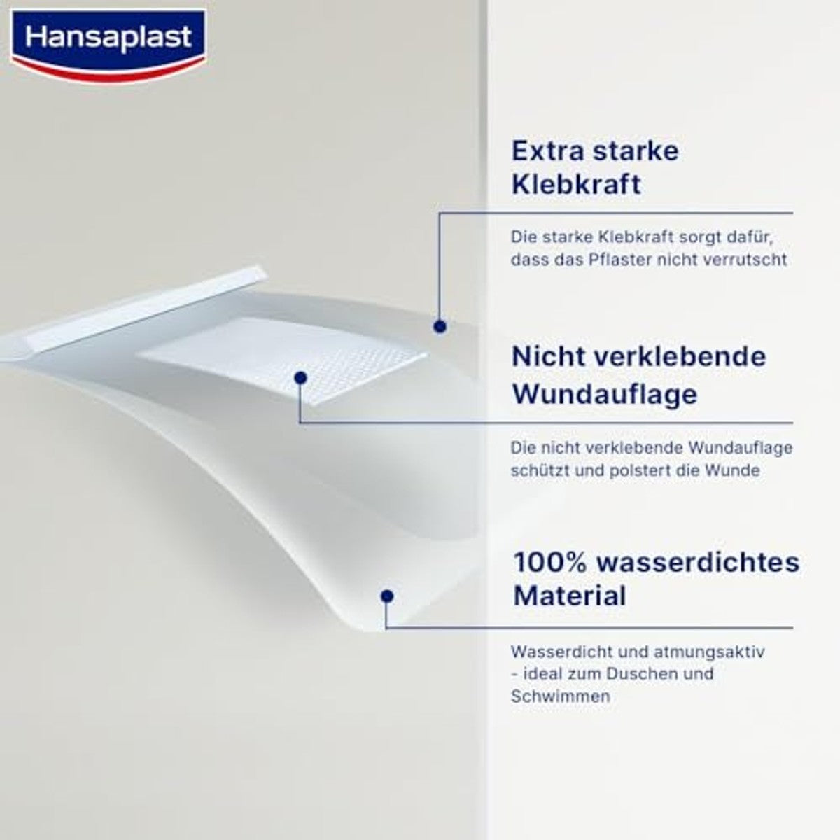 Hansaplast Aqua Protect waterdichte wondpleisters 20 strips - 6-pack