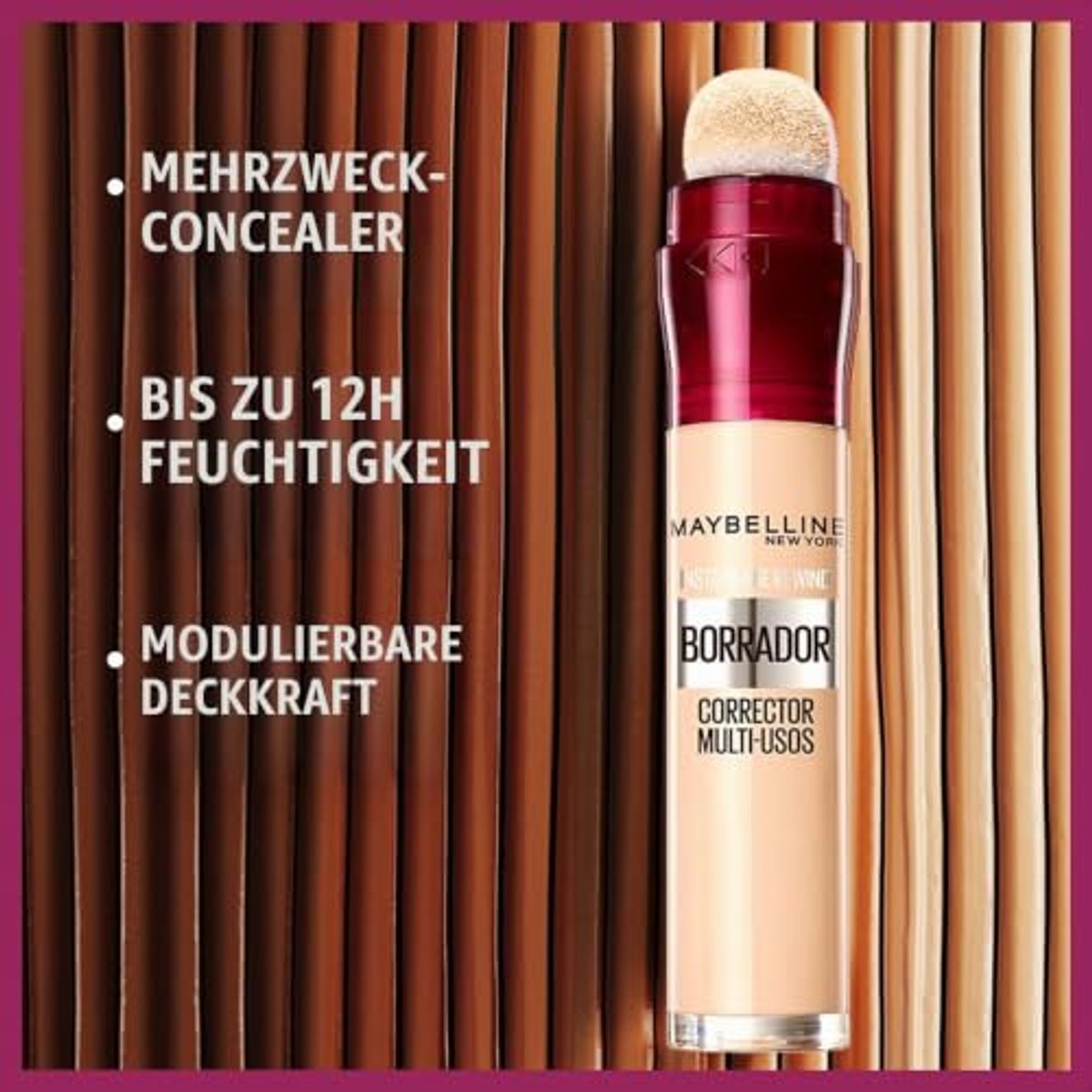 MAYBELLINE New York Hydraterende multifunctionele gum, 06 neutralizer, 6,8 ml (1 stuk) – MAYBELLINE