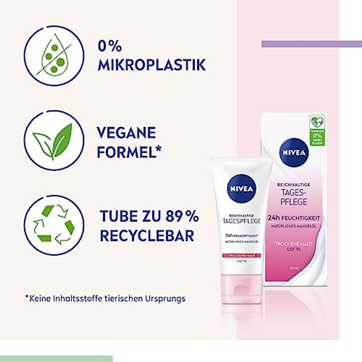 NIVEA MEN Rijke dagcrème 24 uur vocht SPF 15 3 x 50 ml - Voordeelverpakking