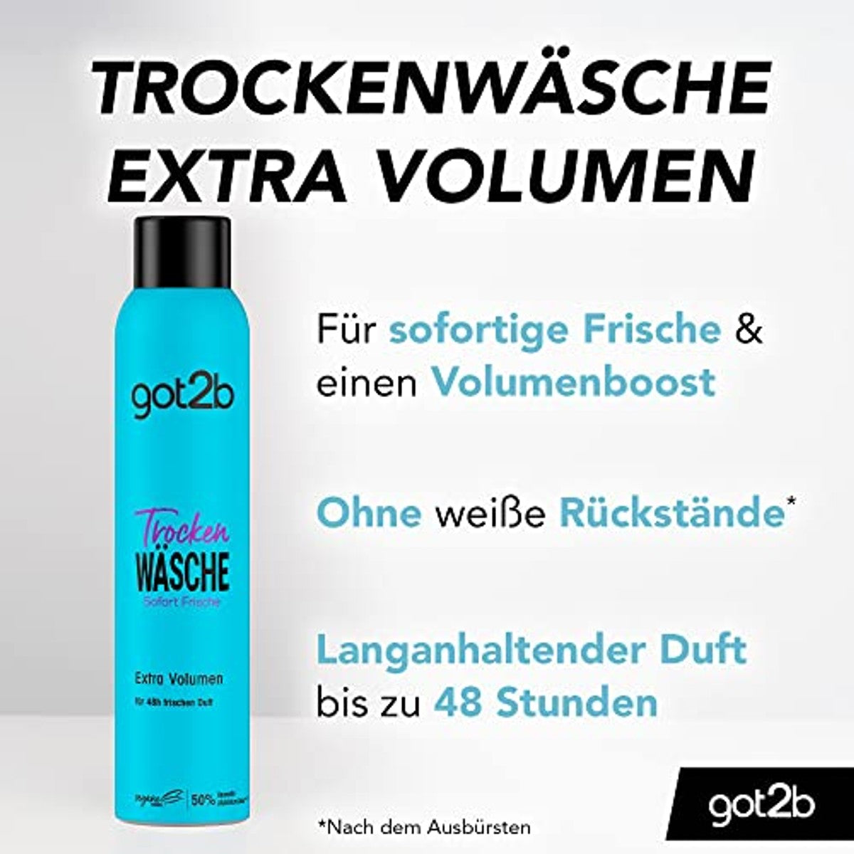 got2b Droogwas Extra Volume Droogshampoo 200 ml – got2b