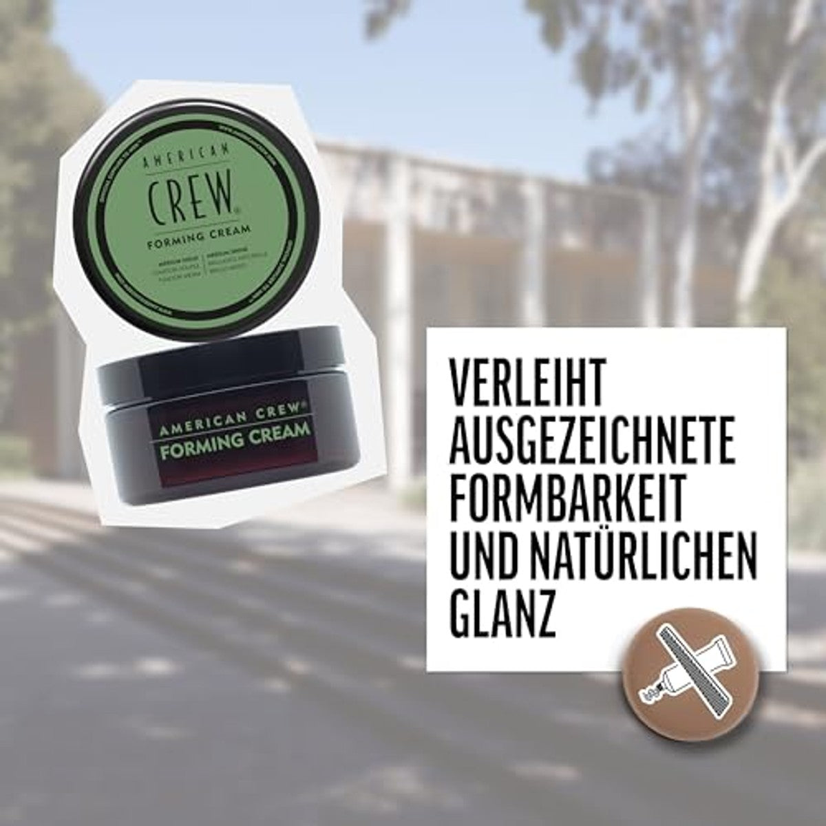 American Crew Forming Cream Stylingcrème met Medium Fixatie 50 g