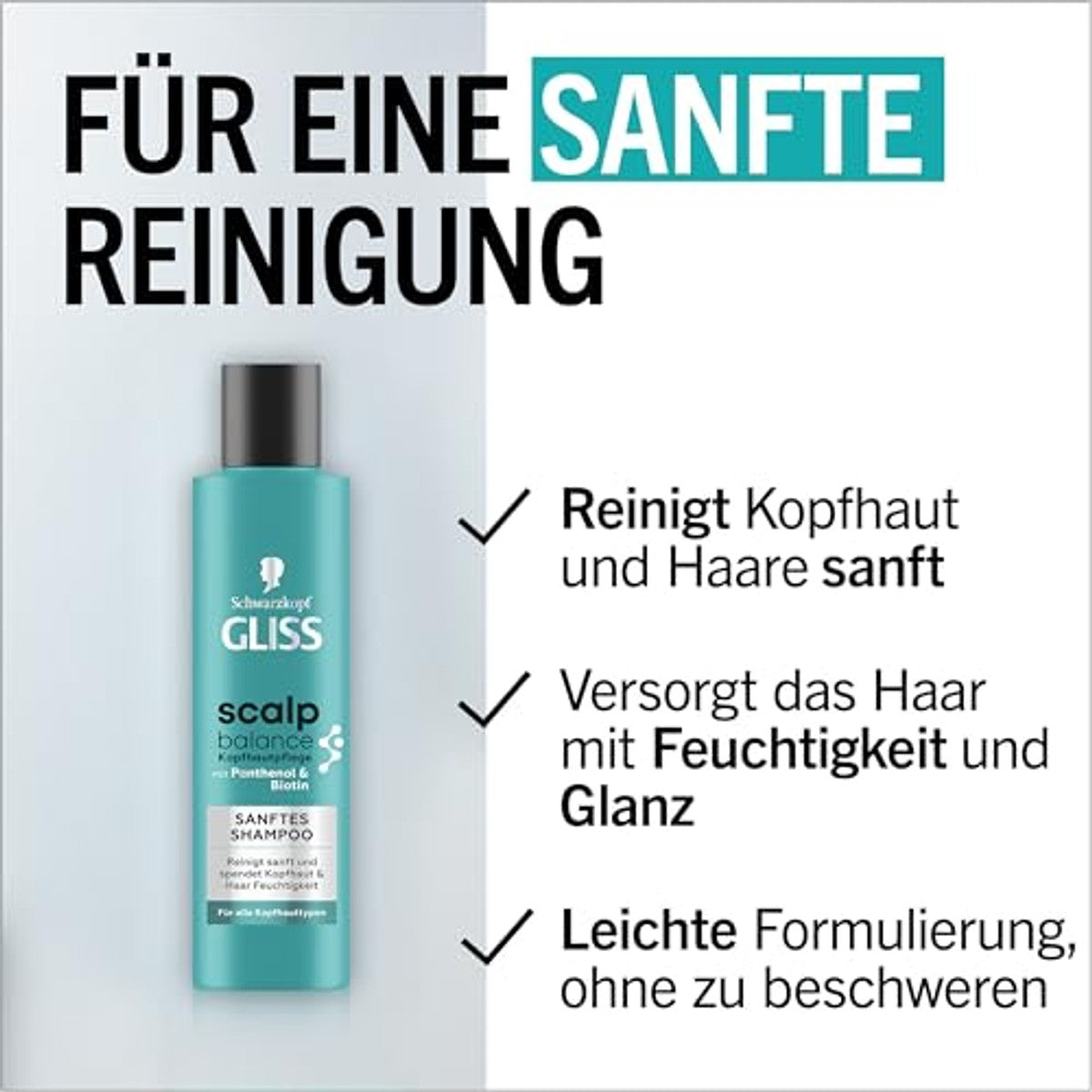 Gliss Scalp Balance Zachte shampoo 200 ml – Gliss