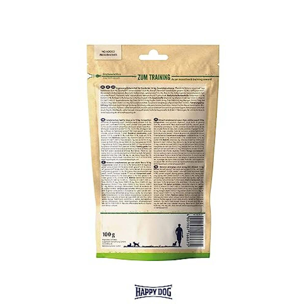 Happy Dog NaturCroq Mini Snack hondensnack lam en rijst 100g - 3-pack
