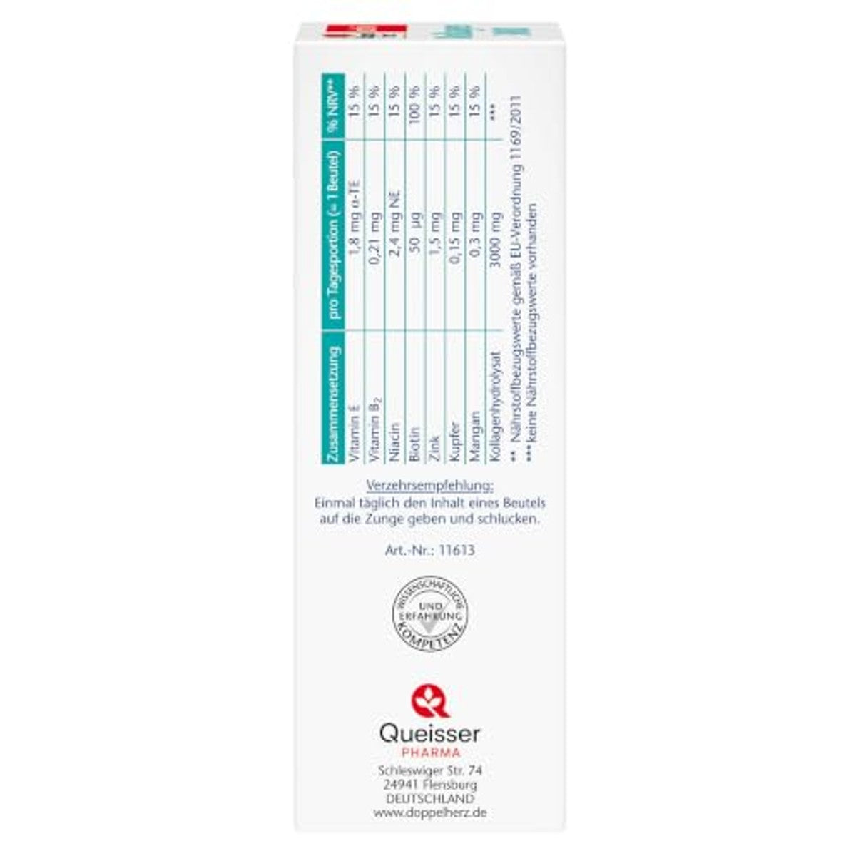 Doppelherz Collageen 3000 Liquid Huid + Bindweefsel 14 Portiezakjes - 6-pack