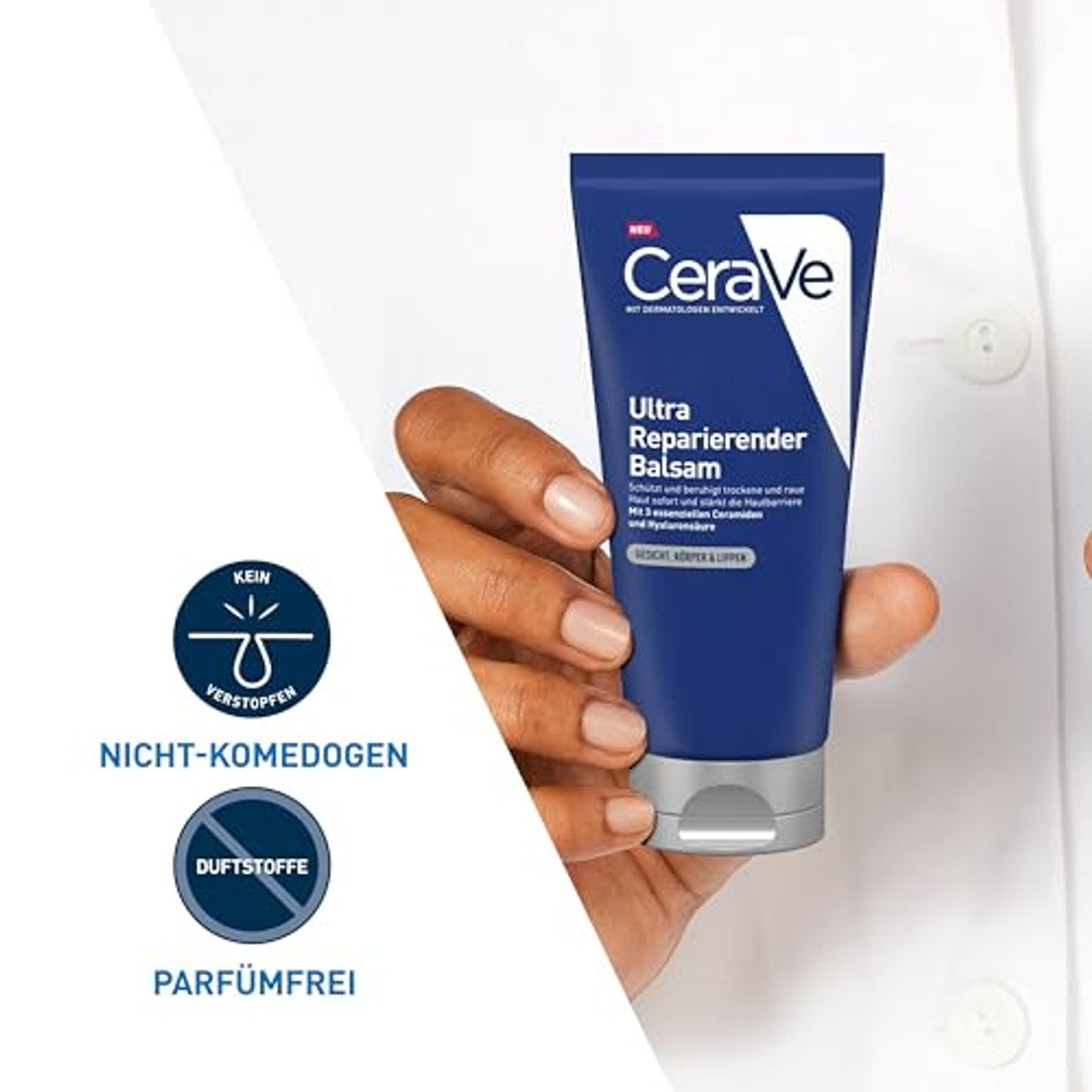 CeraVe Ultra Herstellende Balsem voor Droge en Ruwe Huid 88 ml - 3-pack