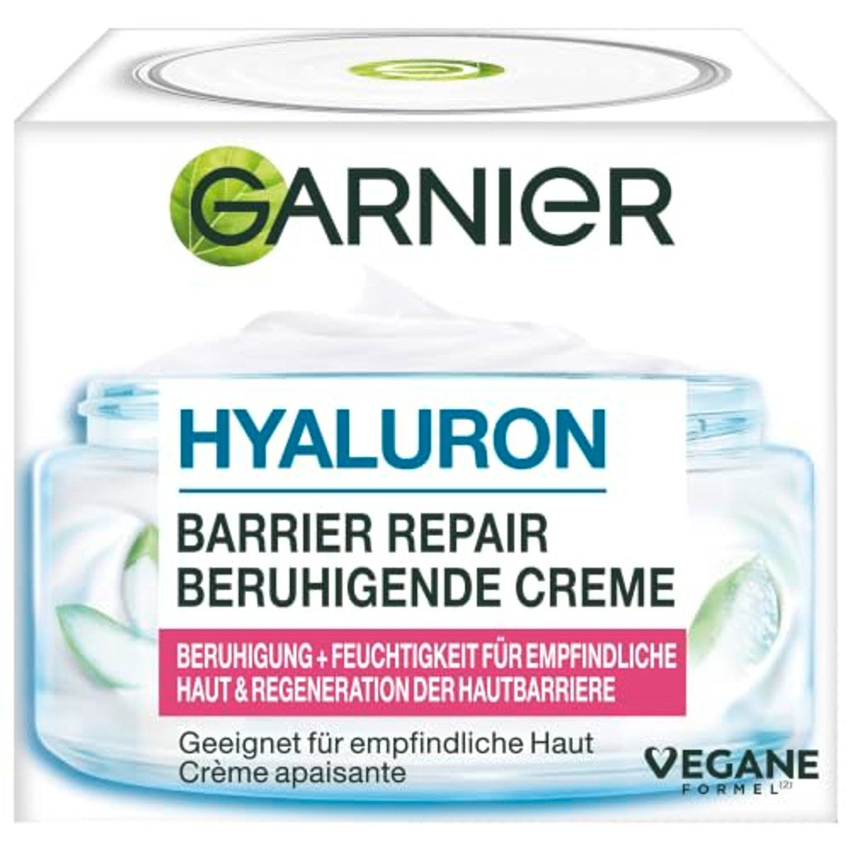 Garnier Hyaluron Barrier Repair Kalmerende Crème 3 x 50 ml - Voordeelverpakking
