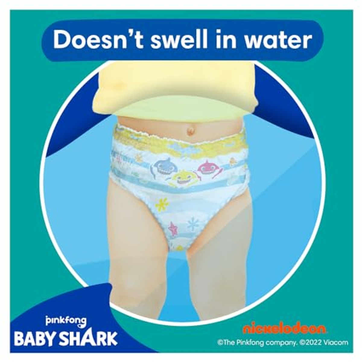 Pampers Splashers zwembroek maat 5/6, 8 verpakkingen van 10 stuks – Pampers