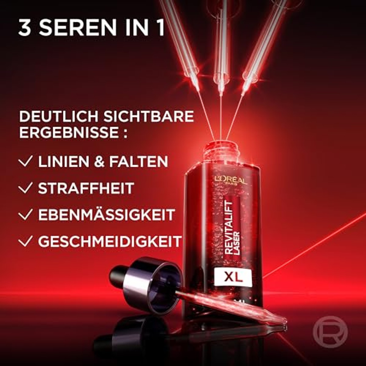 L'Oréal Paris Revitalift Laser XL Tri-Peptide Serum 3 x 50 ml - Voordeelverpakking