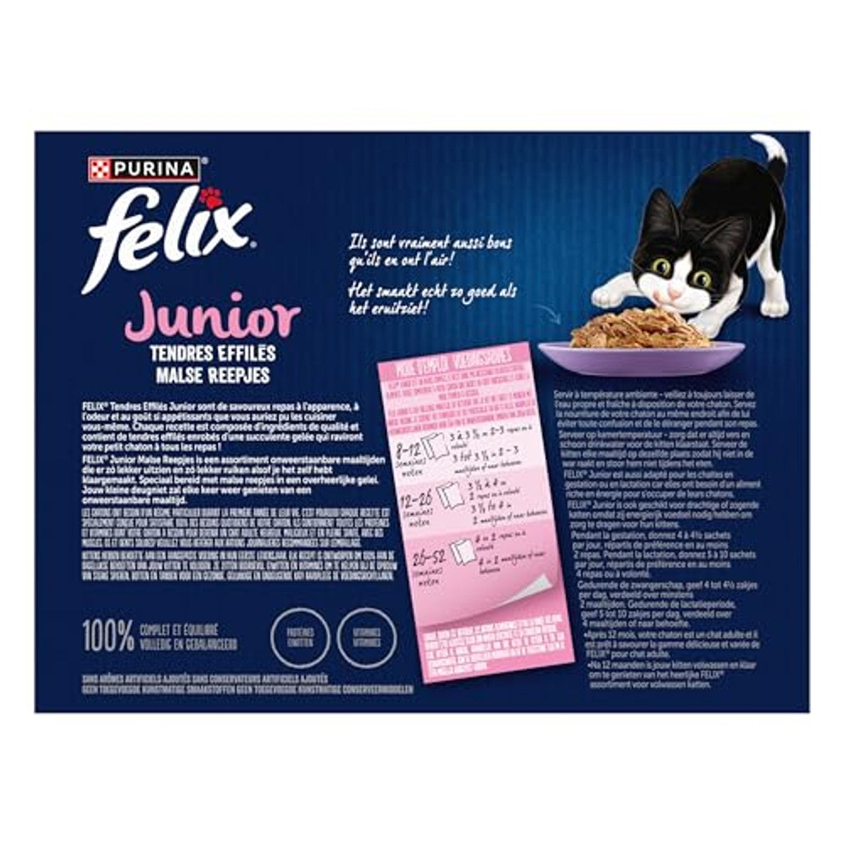 Purina Felix Junior kattenvoer in gelei gemengde selectie 12 x 85 g – foto 5
