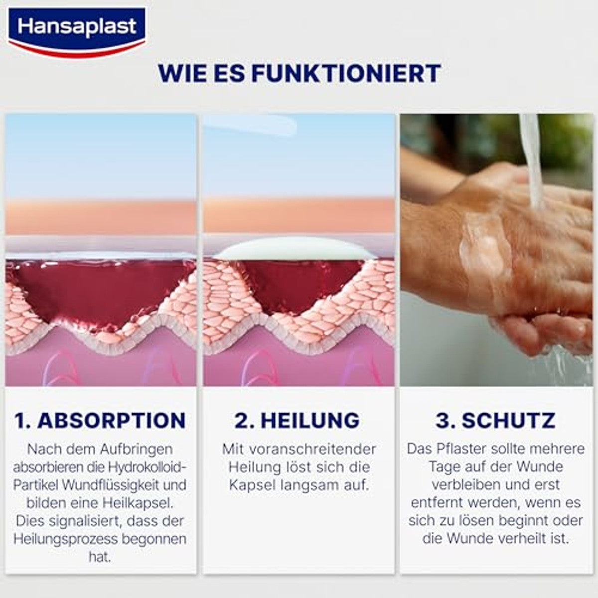 Elastoplast Hansaplast Tweede huidbeschermingspleister klein (10 strips) – Elastoplast