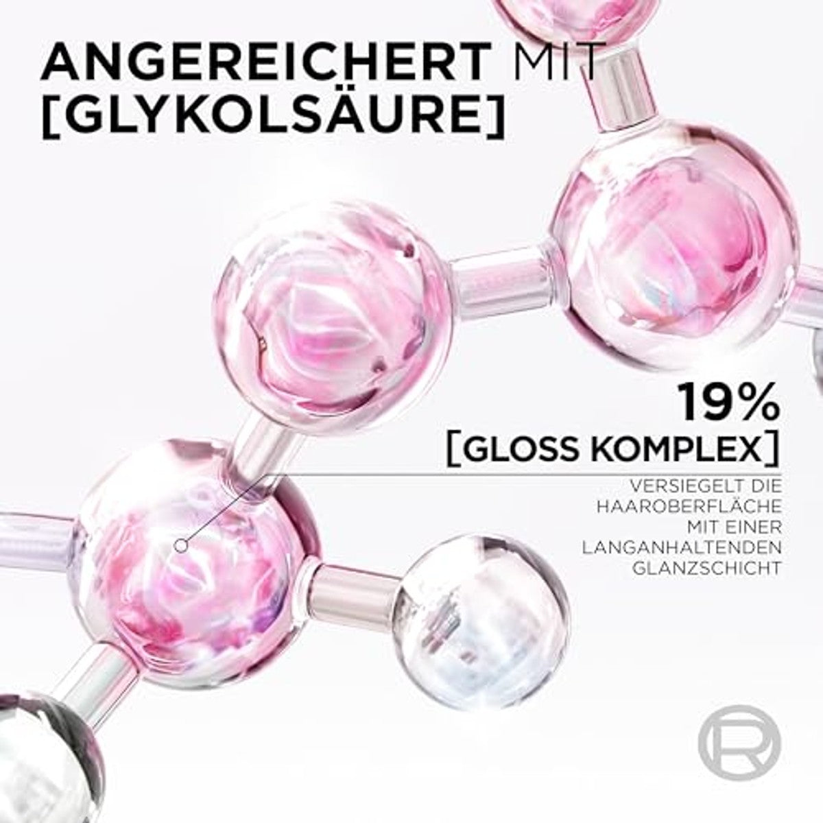 L'Oreal Paris Elvital Glycolic Gloss Haarlaminering 3 x 200 ml - Voordeelverpakking