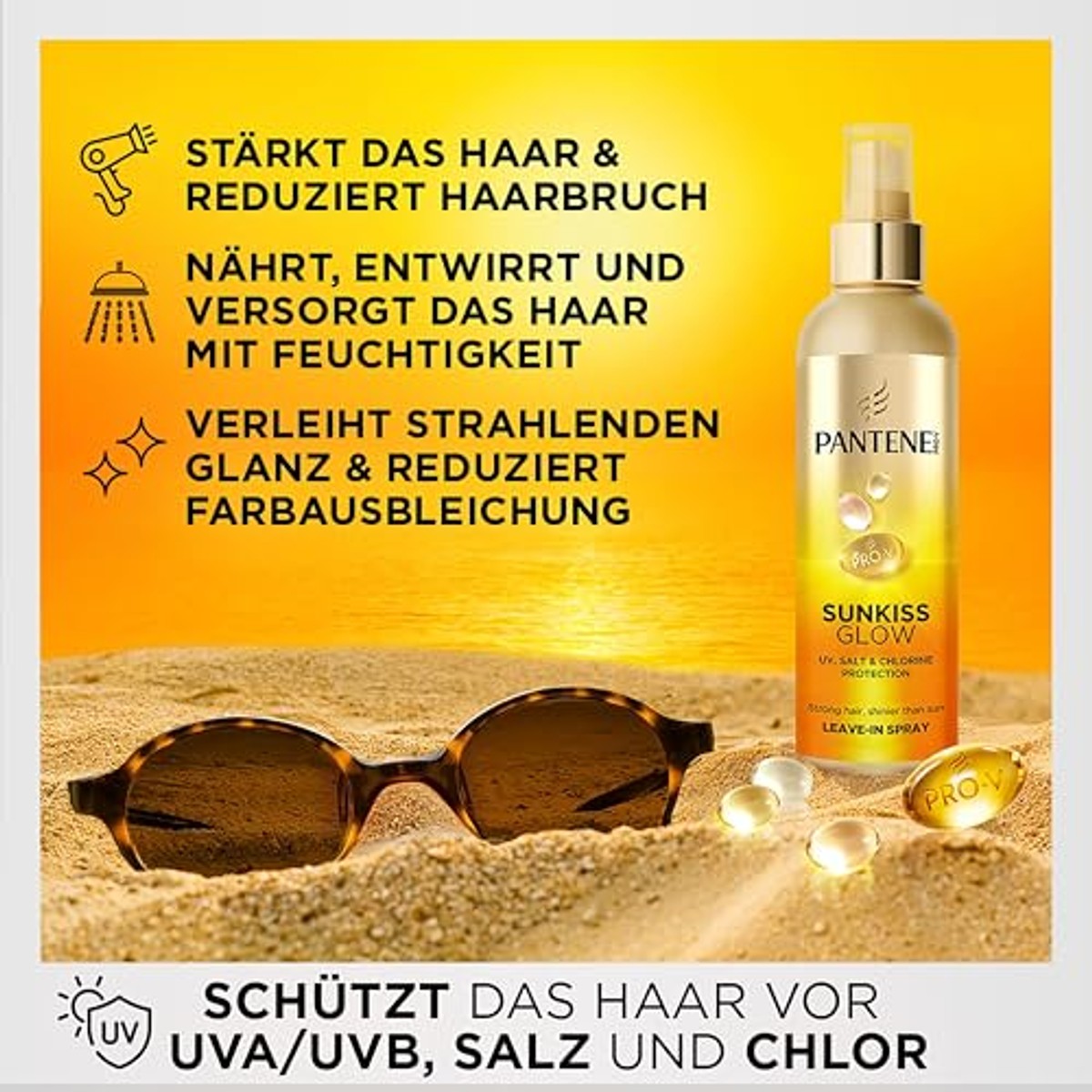 Pantene Pro-V Sunkiss Glow haarspray 6 x 200 ml - Voordeelverpakking
