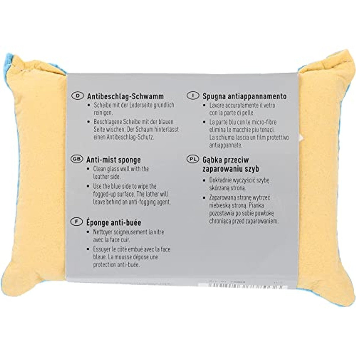 NIGRIN 73803 Anti-condens-spons 12 x 8 x 4 cm, 1 stuk – NIGRIN