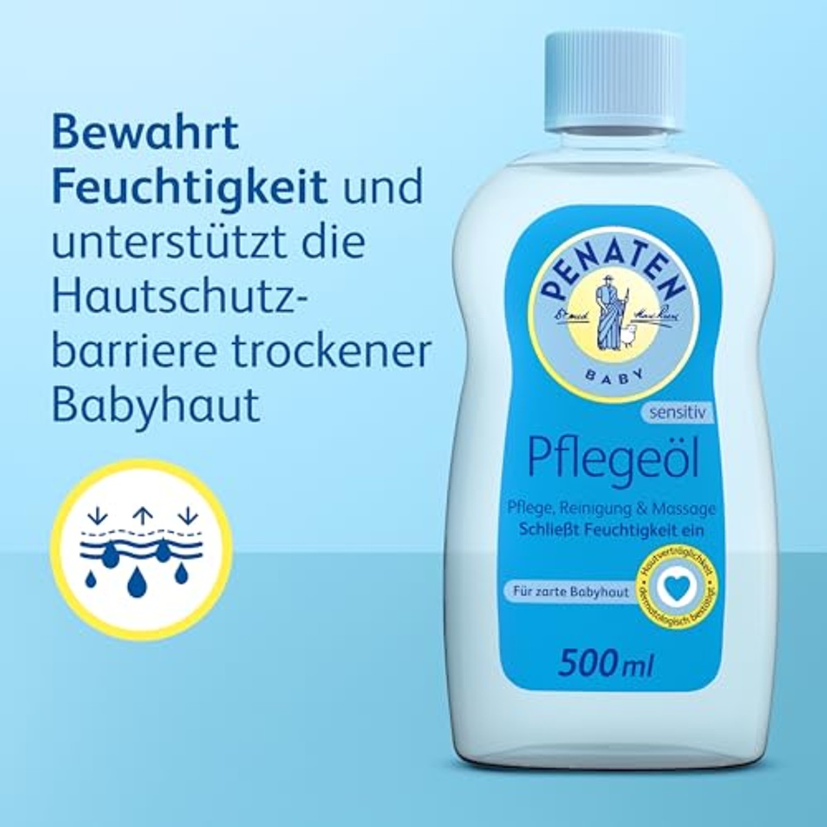 Penaten Verzorgende Olie Babyolie 500 ml – Penaten
