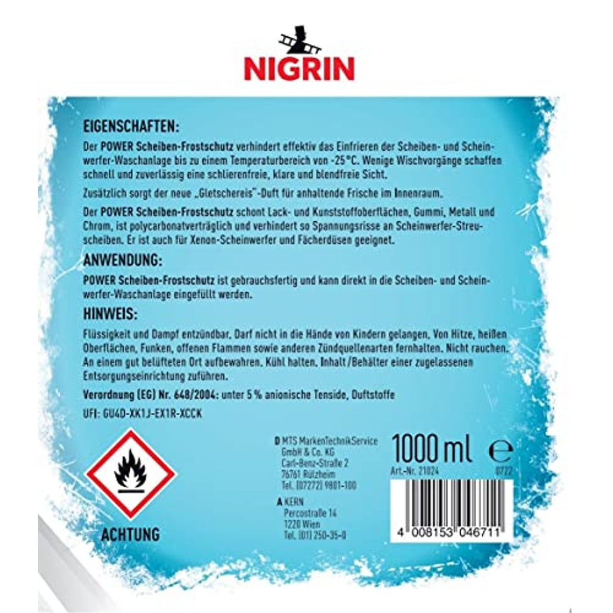 NIGRIN Power Ruiten vorstbescherming concentraat 1 liter – foto 5