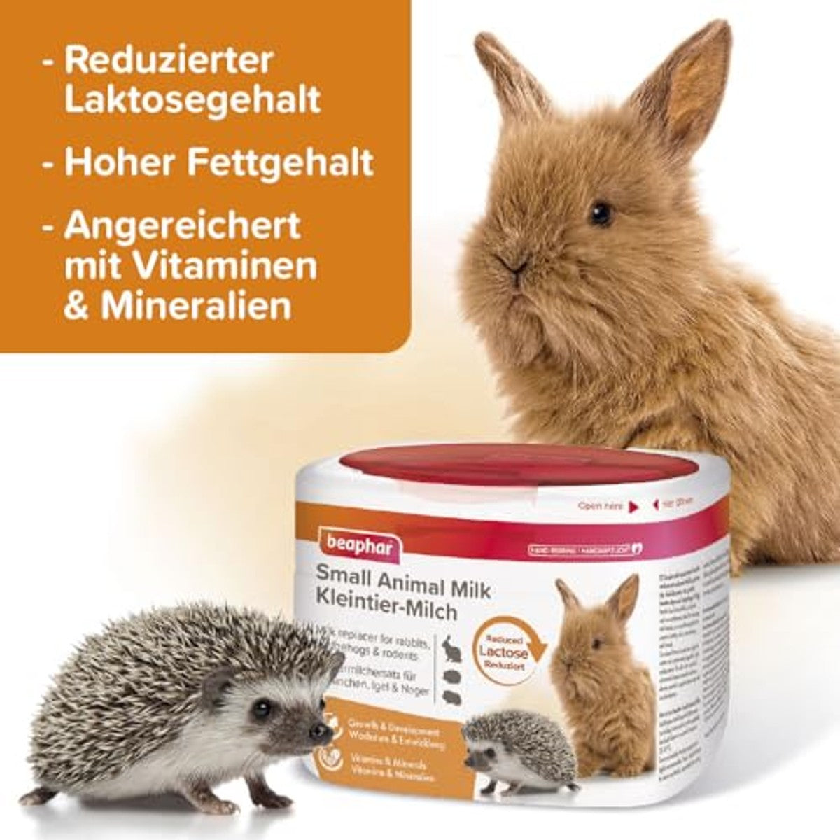 Beaphar Melk voor kleine dieren moedermelkvervanger 200 g - 3-pack