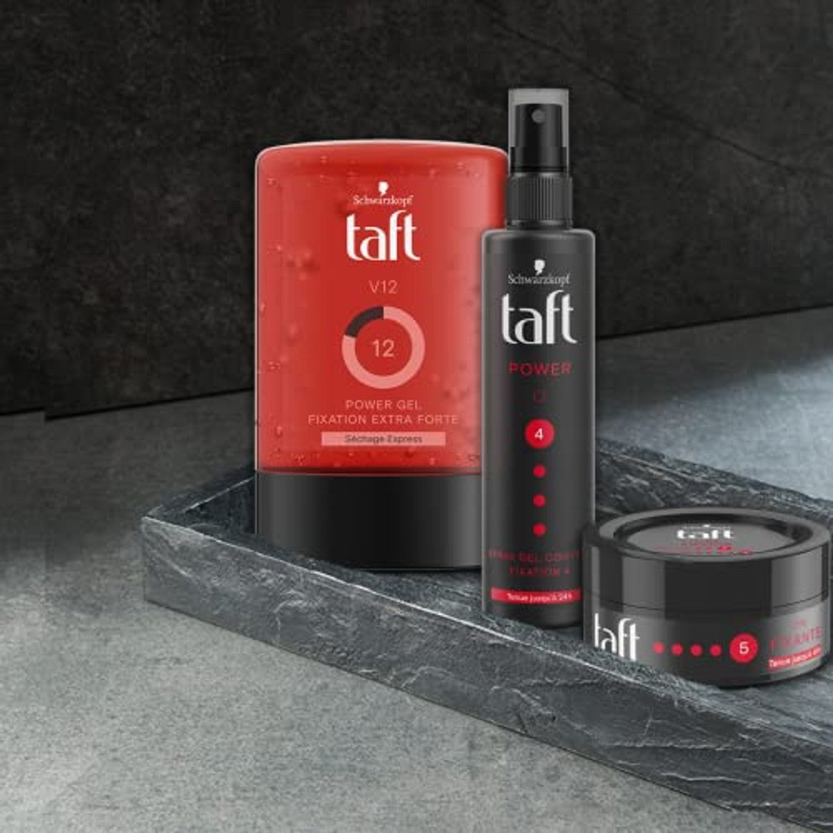 TAFT Power Haargel Spray Fixatie 4 6 x 150 ml - Voordeelverpakking