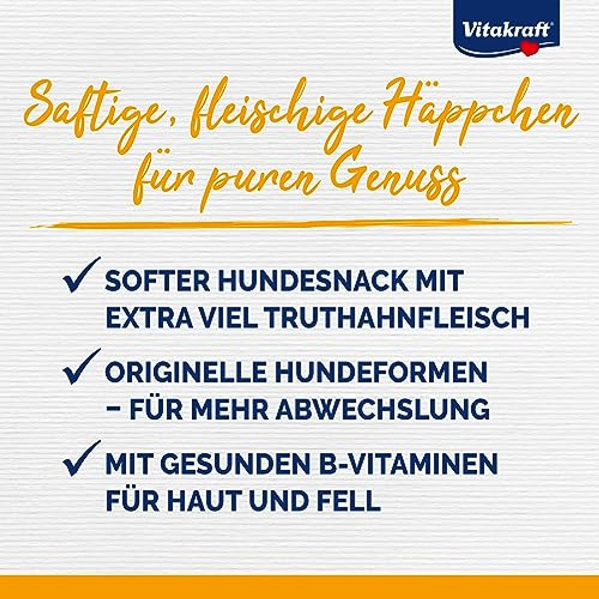 Vitakraft Noshies hondensnack kalkoen 2 x 90 g