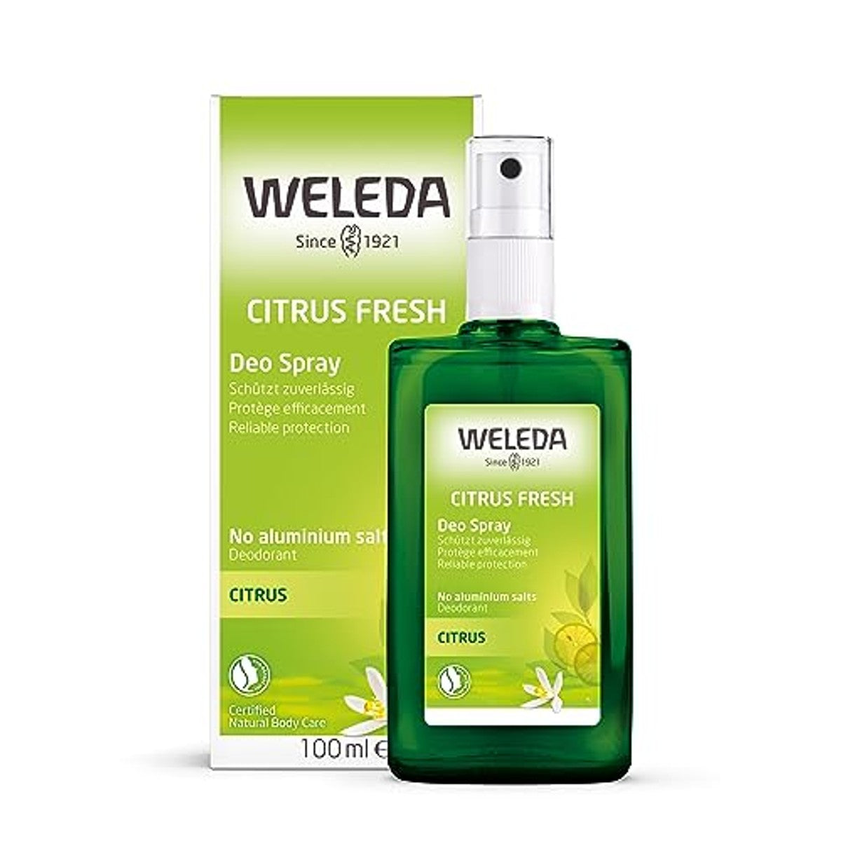Weleda Bio Deodorant Citrus Fresh Navulfles 200 ml - 3-pack