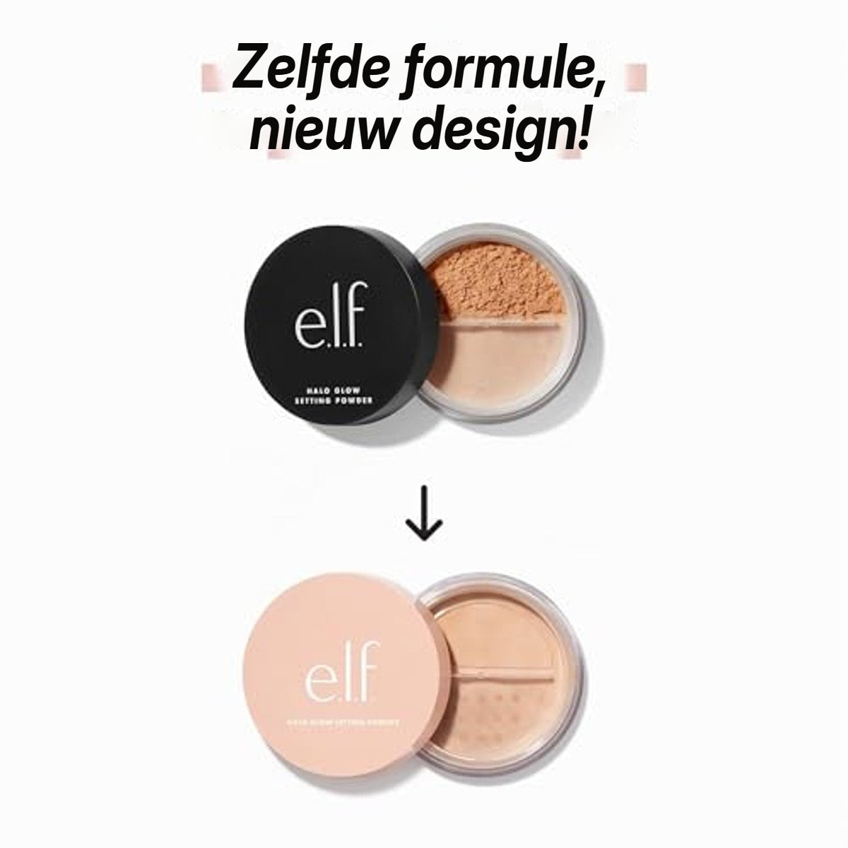 e.l.f. Halo Glow Setting Powder Medium 6,8 g - 3 stuks – foto 5