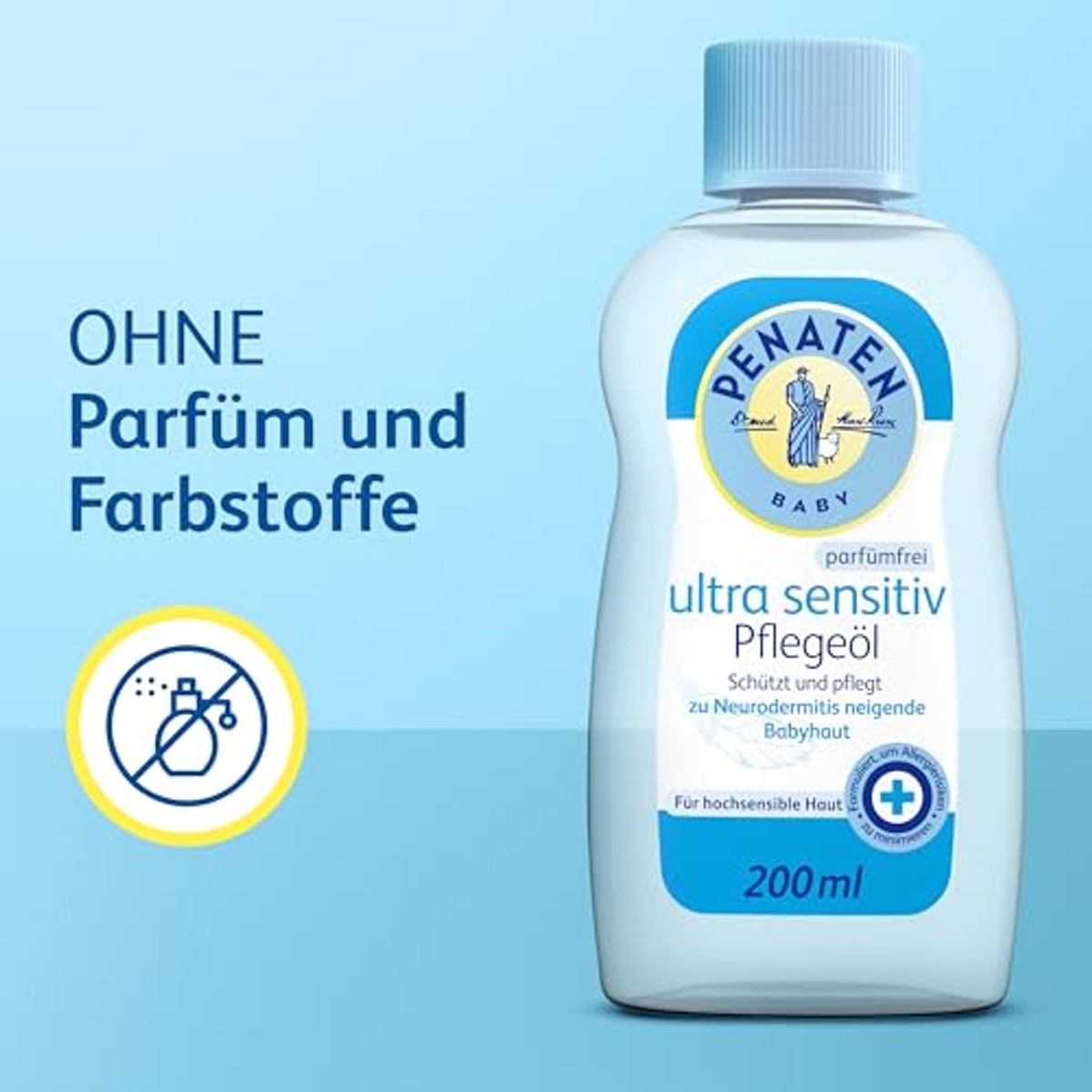 Penaten Ultra Sensitive verzorgende olie babyverzorgingsolie 200 ml – Penaten