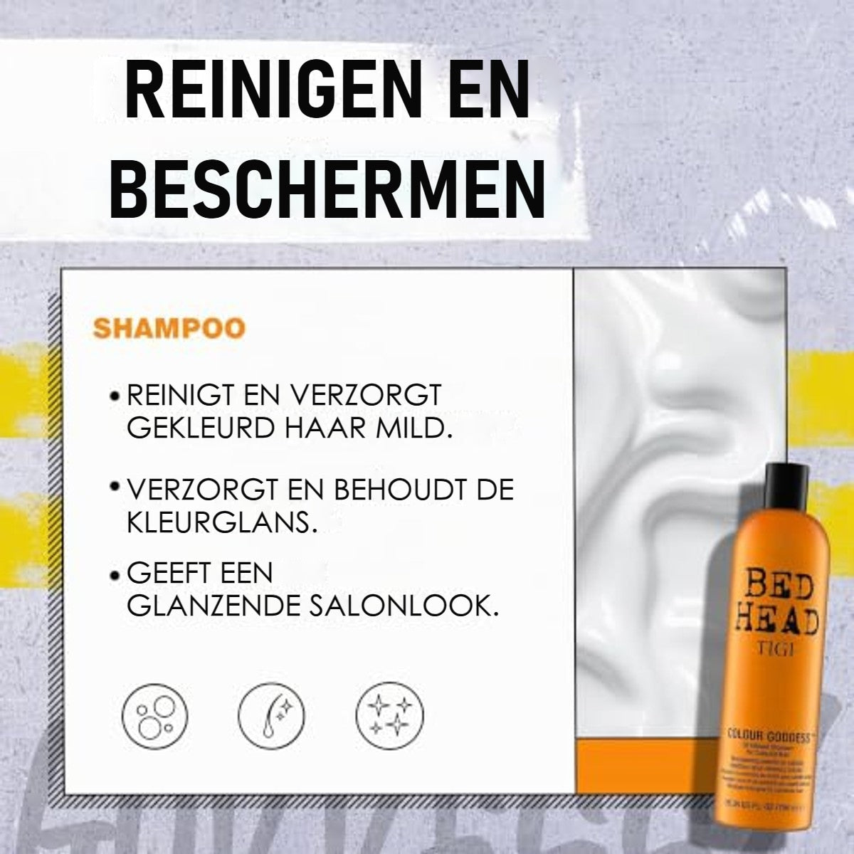 TIGI Bed Head Colour Goddess Shampoo voor Gekleurd Haar 750 ml - 6-pack – foto 5