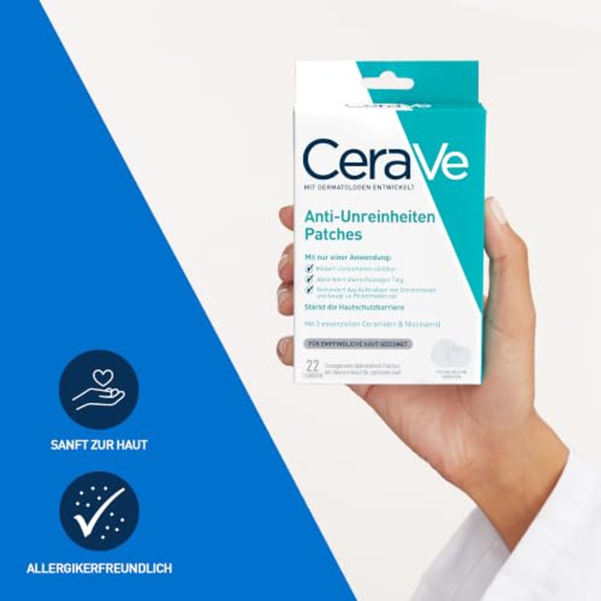 CeraVe Anti-onzuiverheden Pleisters voor Gezicht 22 stuks - 6-pack
