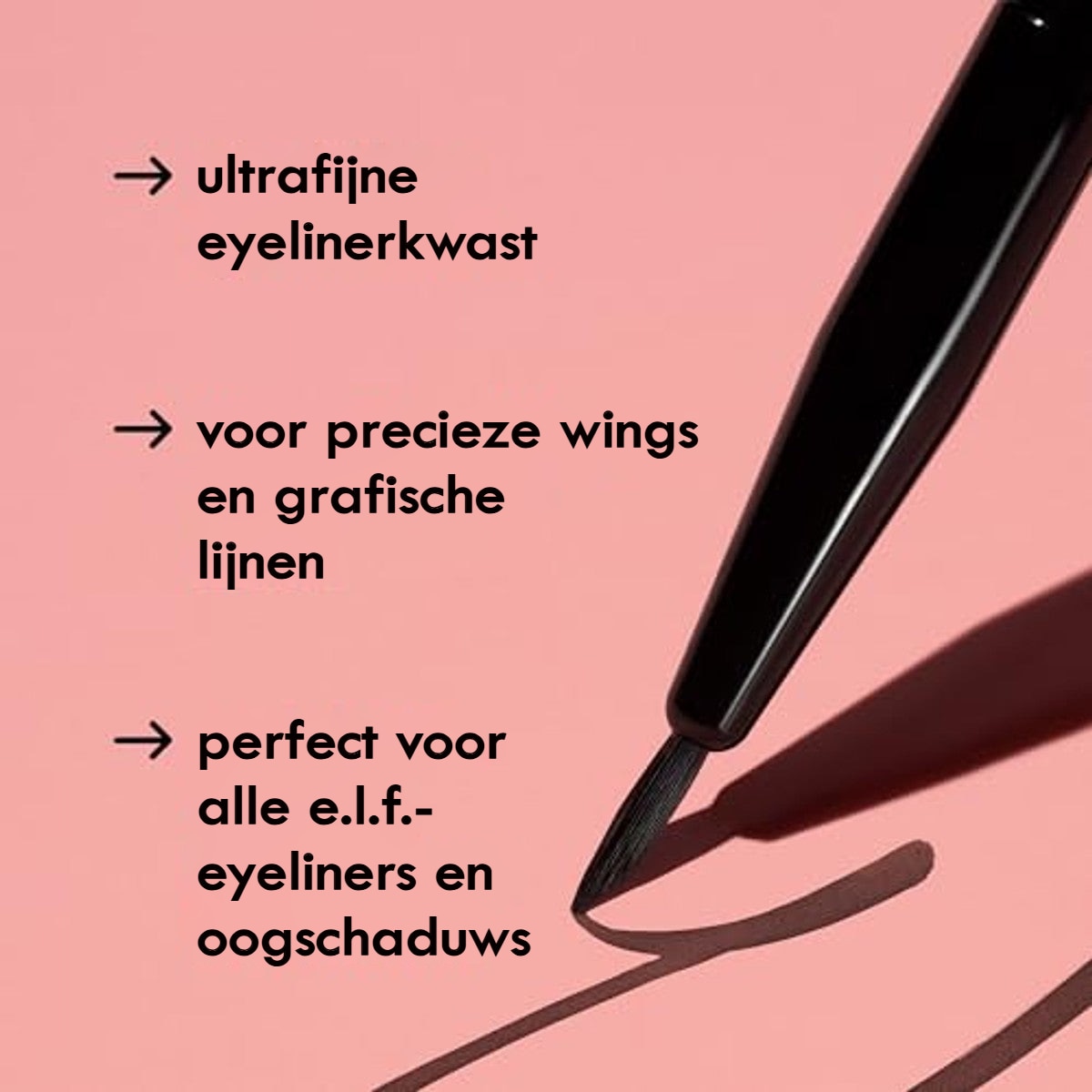 e.l.f. Ultrafijne eyelinerkwast – foto 5
