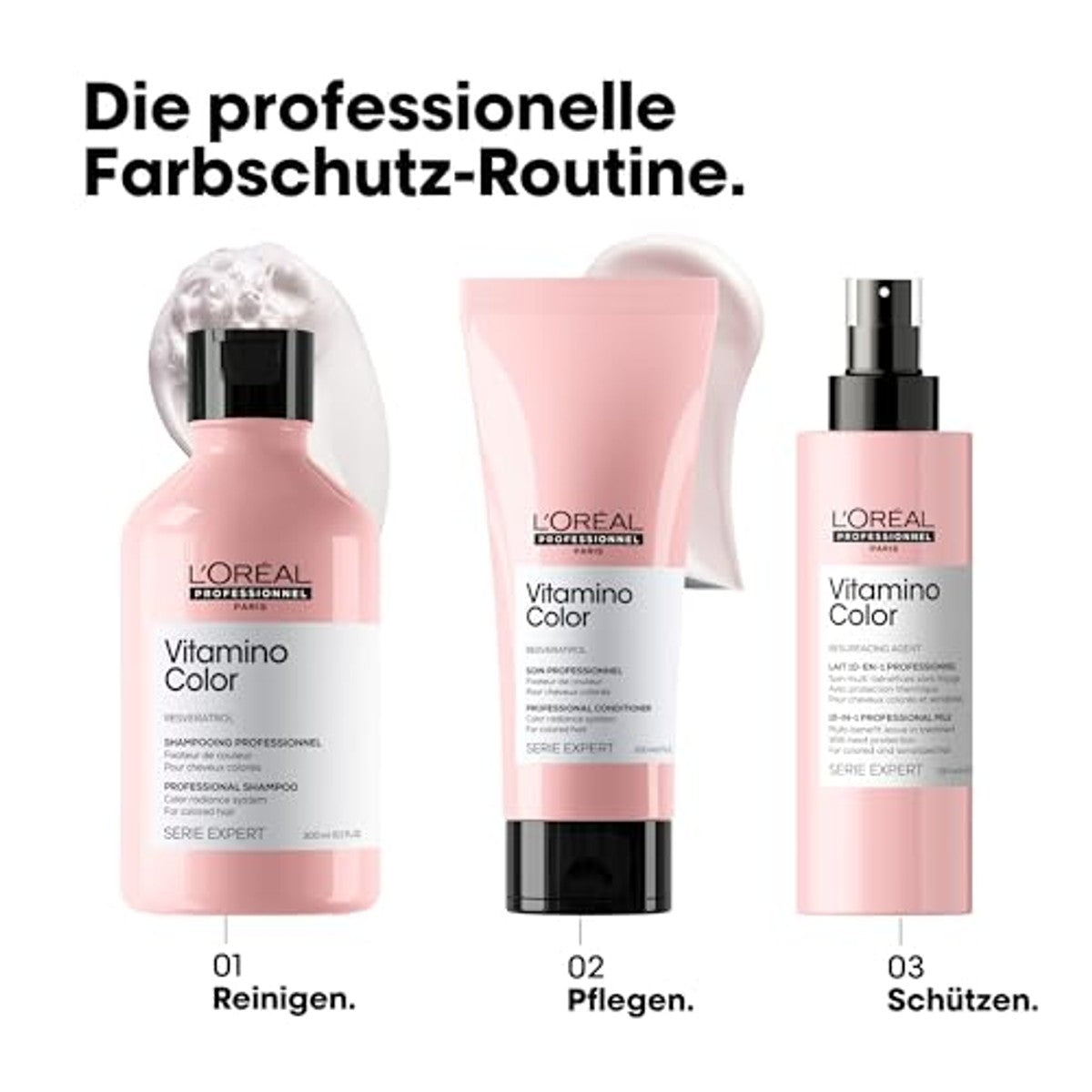 L'Oréal Professionnel Paris Vitamino Color Conditioner 3 x 200 ml - Voordeelverpakking