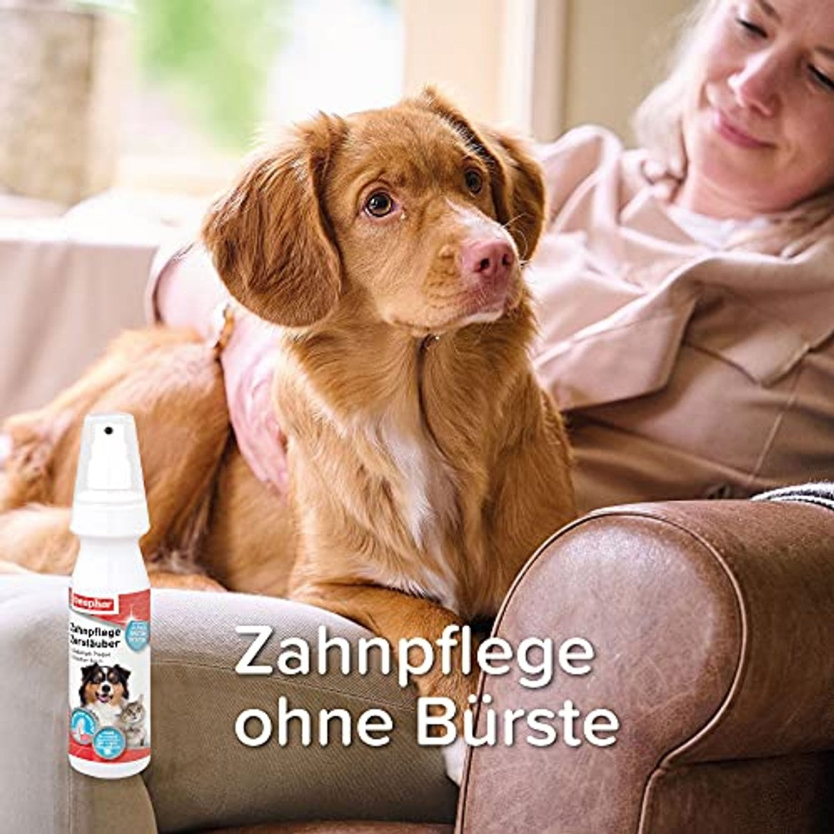 Beaphar Tandverzorging verstuiver hond en kat, 150 ml - 6-pack
