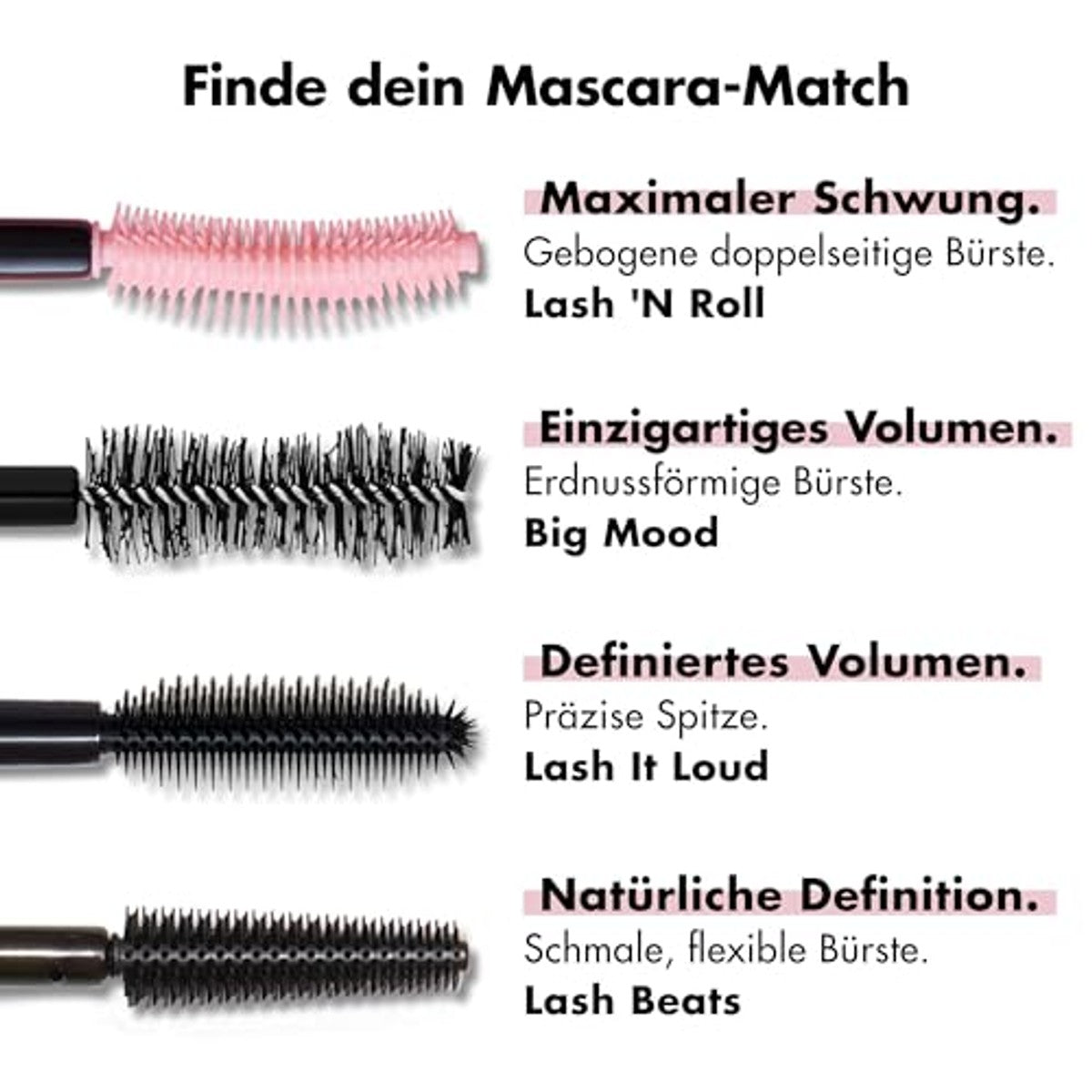 e.l.f. Lash 'N Roll Mascara - 6 stuks