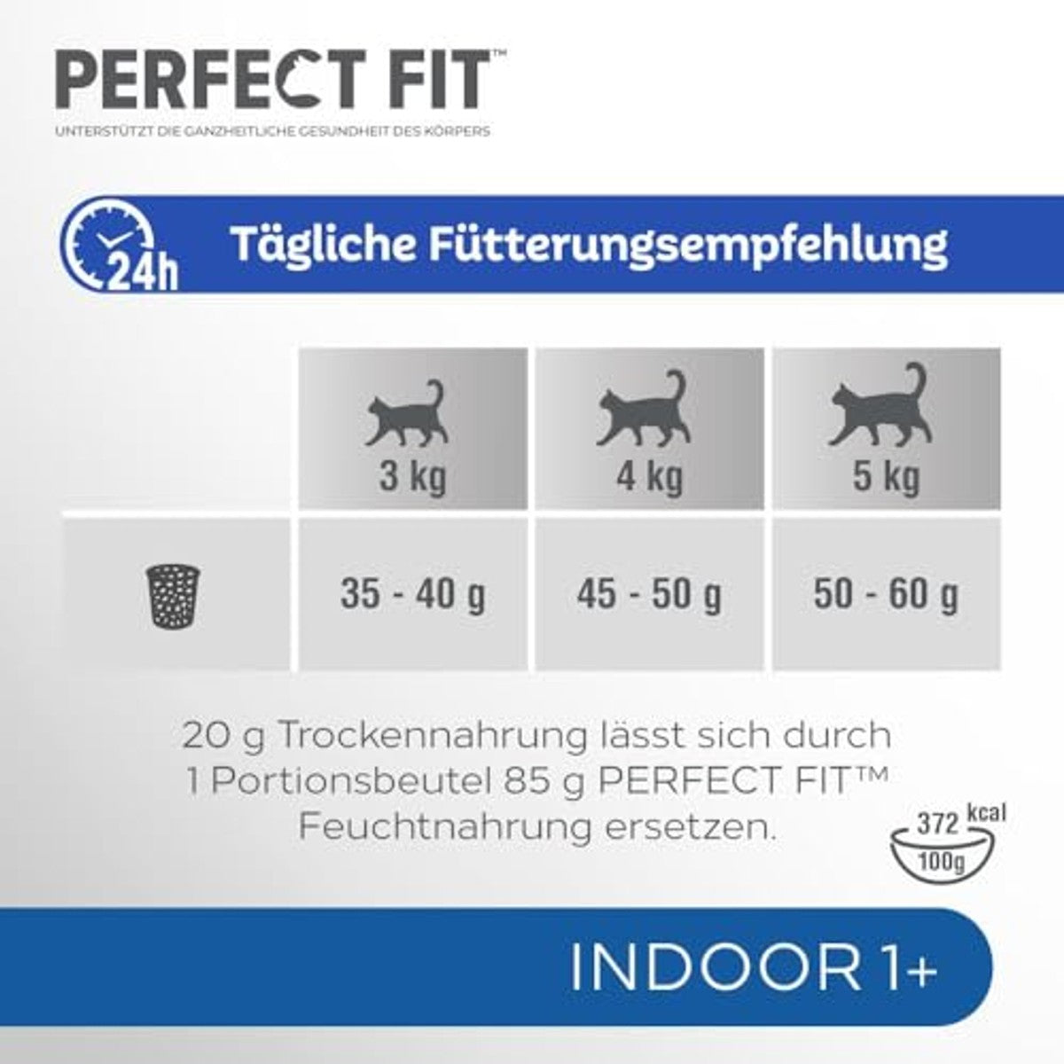 Perfect Fit Indoor Adult 1+ droogvoer kat Kip 7 kg - 3-pack