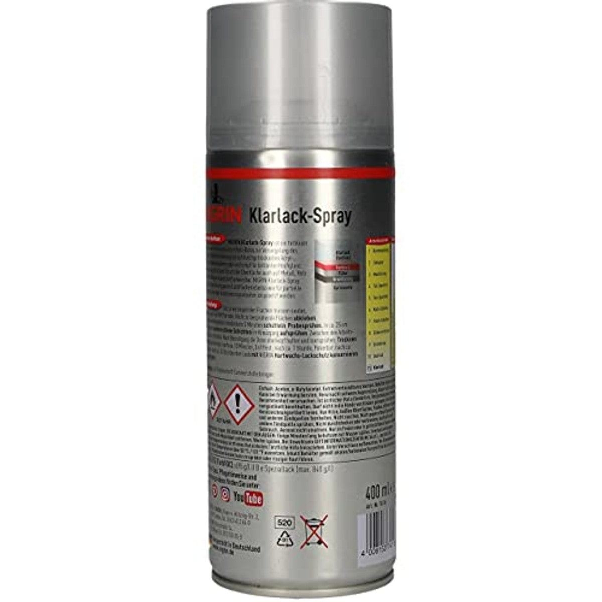 NIGRIN 74116 Blanke lak, 400 ml – NIGRIN