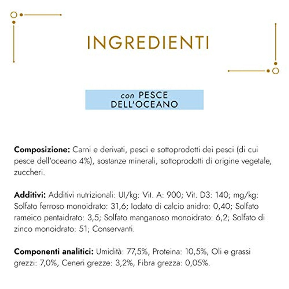 Purina Gourmet Goud nat kattenvoer mousse met oceaanvissen 24 blikjes à 85 g, doos 24 x 85 g – Gourmet